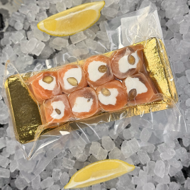 Закусочка из Форели с миндалем