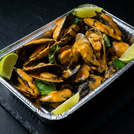 Мидии в соусе Том ям