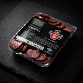 Колбаса сырокопченая суджук «Велес»