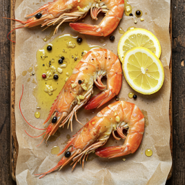 Лангустины «Жарка в Сливочном масле с чесноком»