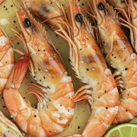 Лангустины «Жарка в Сливочно-чесночном соусе»