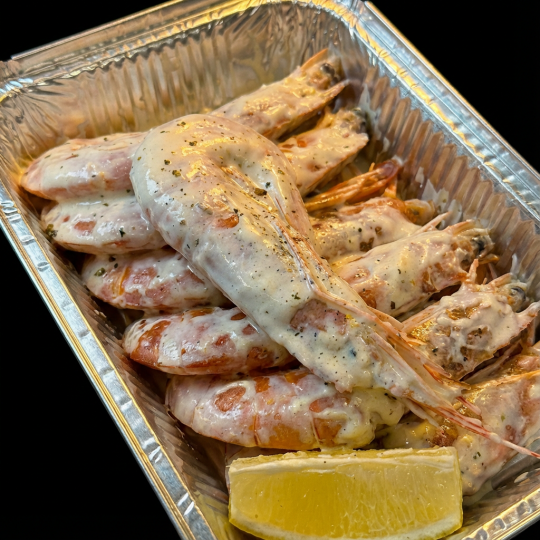 Лангустины «Жарка в Сливочно-чесночном соусе»