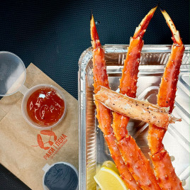 Клешни Камчатского краба с соусом (300-500г)