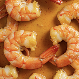 Креветки отчищенные в соусе Том-Ям